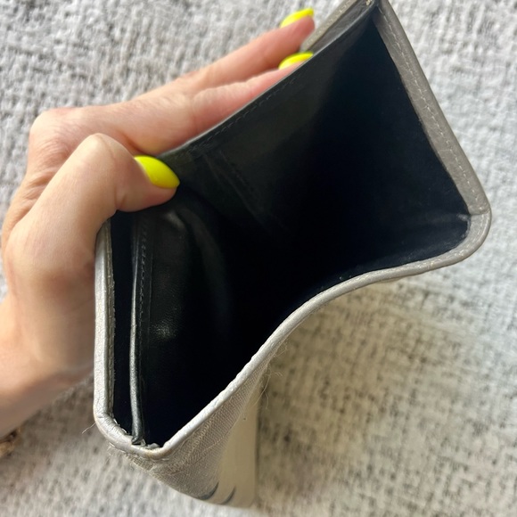 Vivienne Westwood wallet argyle EUC accessories blue and grey medium size - Picture 5 of 16